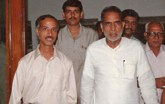 With Ex. Prime Minister of India, Sh. Chandrashekhar