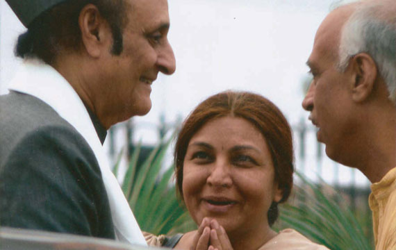 With Dr. karan Singh